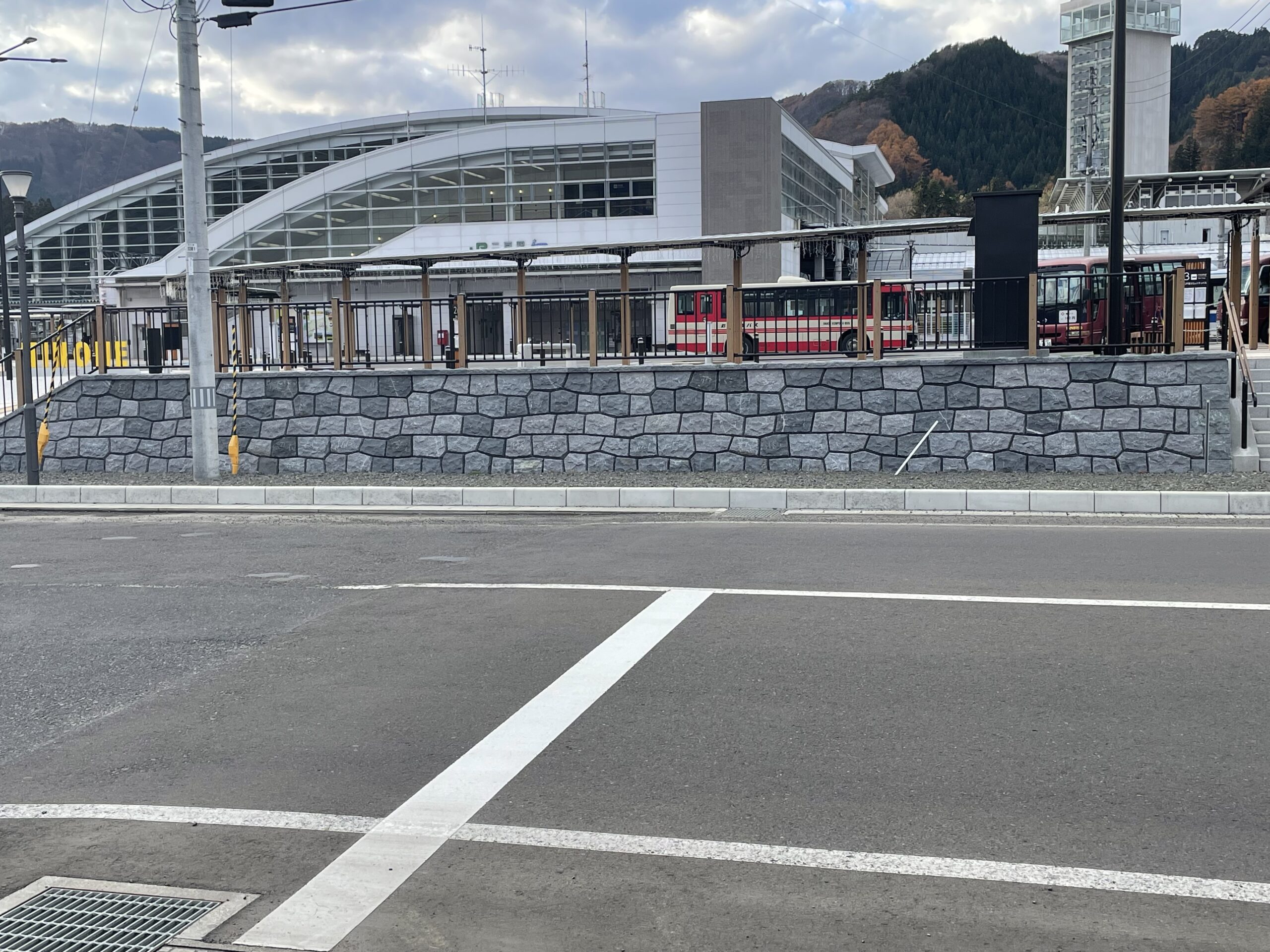 二戸駅東口駅前広場